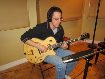 Terry Gomes Recording "Not What I Thought It Would Be"
