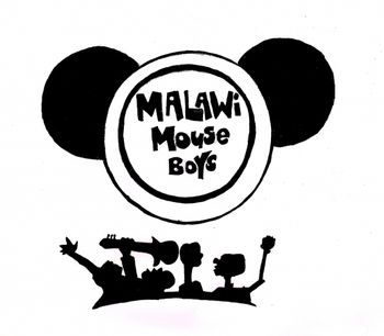 T-shirt illustration for the Malawi Mouse Boys
