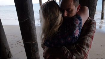 ESIY 24 Did I mention what a rough day it was?! Me with actor Jody Barton from the Every Song Is You video directed by David Lillich.