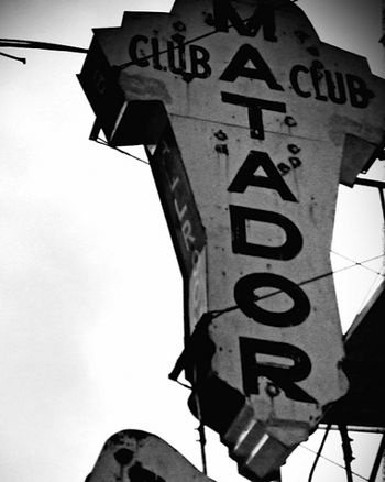 Matador Sign
