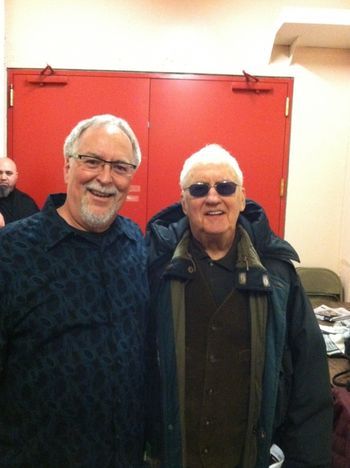 Lee Konitz - after our concert in Portland, OR
