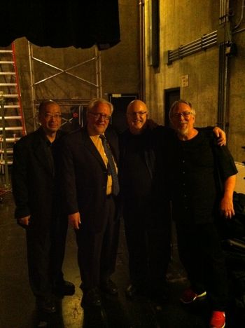 Brian Hamada, Mike Dana, Tom Scott, TW - Fresno Jazz Festival
