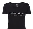 Women's classic short-sleeved Haiku Milieu t-shirt