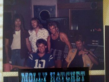 Molly Hatchet 1986 auditions with Molly Hatchet Orlando, Florida
