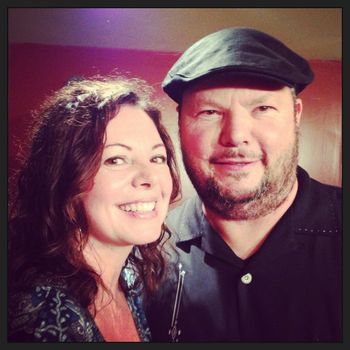 After a show with Christopher Cross
