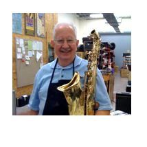 Gary Dossett, Eric's trusted sax repairman from H & H Music in Katy, Texas
