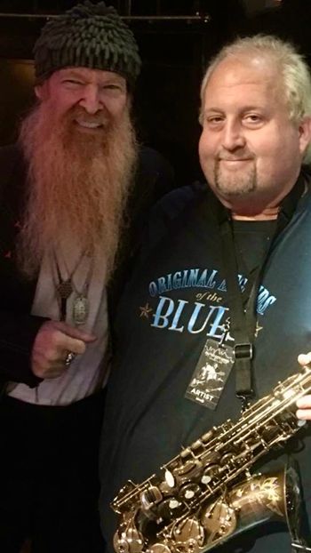 Me and Billy Gibbons at Austin City Limits
