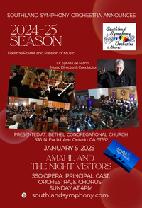 Southland Symphony Orchestra - AMAHL and the Night Visitors