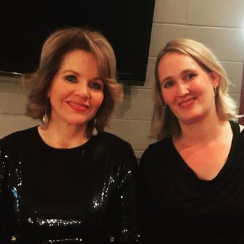With RENÉE FLEMING and the Calgary Philharmonic Orchestra! Calgary, Canada 2019.
