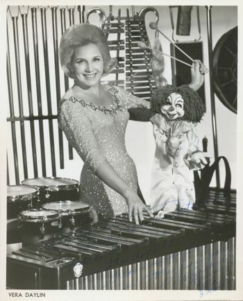 A classic publicity photo of Vera Daehlin (Daylin used also)
