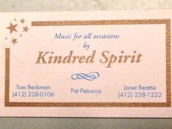 Kindred Spirit Business Card
