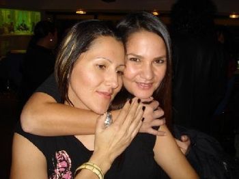 2008 CAMA's with my sis Donna. I was really hanging out with a wack of women from APTN. haha
