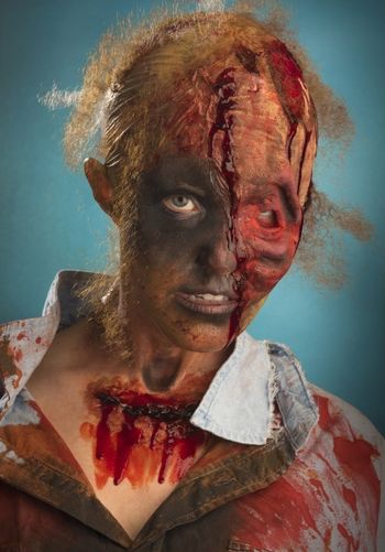 Zombie Kahra as Zombie by AOG Special Effects
