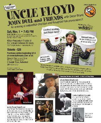 Uncle Floyd / John Dull and Friends available for booking - (visit "our store")
