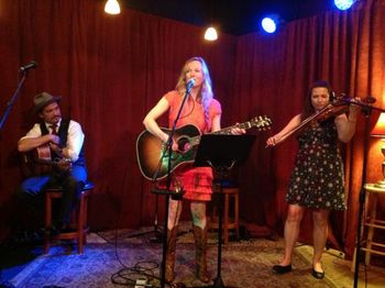 Live at the Hideaway Cafe in St. Petersburg FL with Dean Johanesen and Rebecca Zapen Douglass

