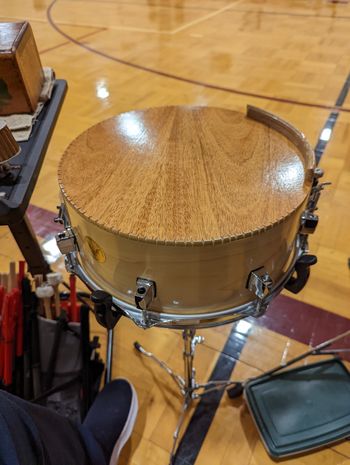 My beautiful custom Cajon Snare by Ken Lovelett and America Percussion Company 1 of 5

