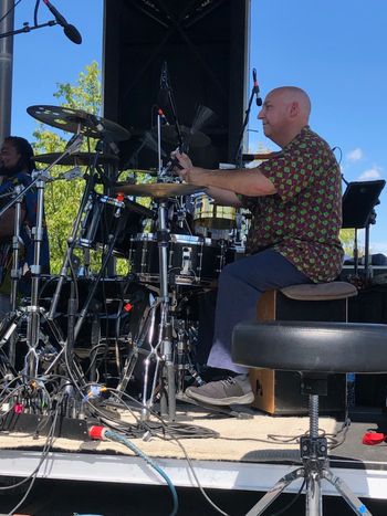 Photo 8 of 8 Heard at the 2021 Albany Jazz Festival Me; Drums / Percussion
