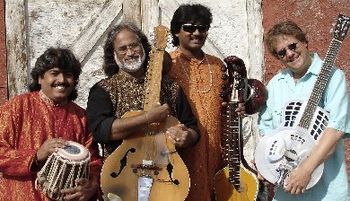 with Salil Bhatt, Vishwa Mohan Bhatt & Ramkumar Mishra
