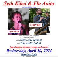 Seth Kibel & Flo Anito at New Deal Cafe
