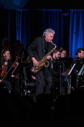 2023 Celebrate Christmas Concerts - Gary Meek on saxophone - Photo Credit: Andrew Jordan Photography
