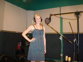 Vocal recording day 2! - Tara Hawley
