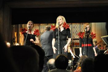 Ryann Angelotti, Tara Hawley, & Caitlin Houlahan singing their Andrews Sisters style medley during the Christmas Show!
