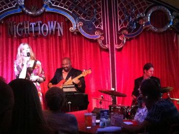 Tara with Alan Gleghorn & Ricky Exton at Nighttown
