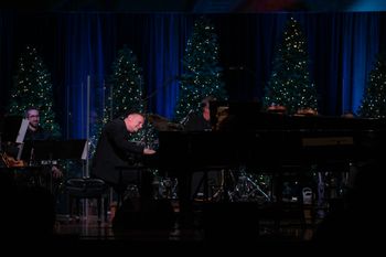 2023 Celebrate Christmas Concerts - Musical Director, Wally Mink on piano - Photo Credit: Andrew Jordan Photography
