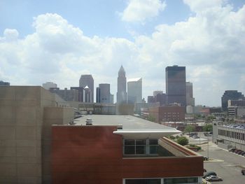 More great views of downtown Cleveland from the studio
