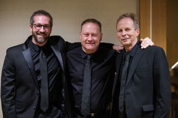 2023 Concerts - Backstage: Jonathan Albright, Wally Minko, Dave Zarlenga - Photo Credit: Andrew Jordan Photography
