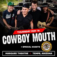 Cowboy Mouth May 16th at Marquee Theatre