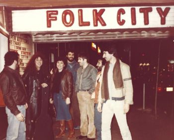 Folk City NYC with Fans 1981
