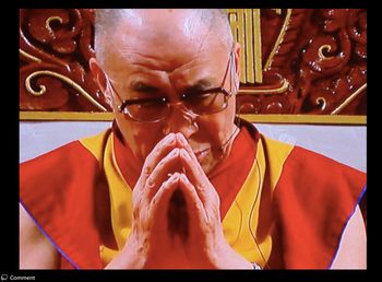 Dalai Lama - Kalachakra 2011 - Photo by: Jan Deitrich
