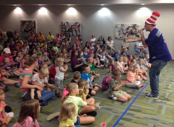 Mr Kneel @ Derby Public Library in Derby, KS (May 29, 2014)
