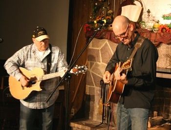 Greg Evans & Bart Vogel at Hayden Lake, ID (April 2007)
