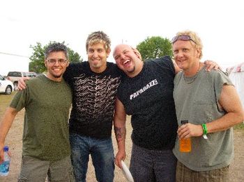 Sonshine '07 with Jason Mercado, Jeremy Camp and Andy from Casting Crowns
