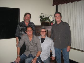 The Shakers: Rick Bell, Gordy Overing, me, Pat Costello
