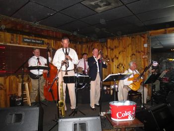 At Joe's Great American Bar and Grill in 2014, with special guest John Reynolds on guitar
