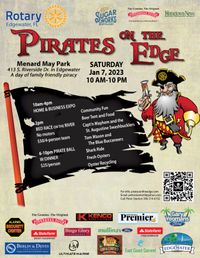 Tom Mason and the Blue Buccaneers at Pirates on the Edge Festival in Edgewater Florida