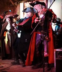 Tom Mason and the Blue Buccaneers at The Old City Pirate Festival in St Augustine, Florida