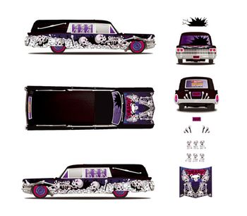Deady Hearse Design for Hot Wheels 2007
