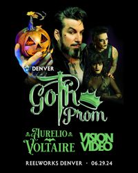 Aurelio Voltaire in  Denver CO @ Goth Prom - Reelworks