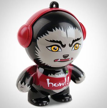 "Howl" Headphonies speaker/toy designed for Mobi Technologies

