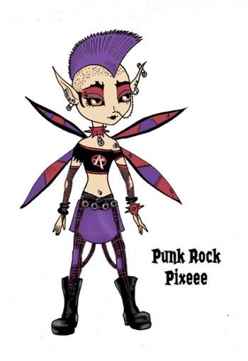 Punk Pixeee  (c) 2005 Voltaire
