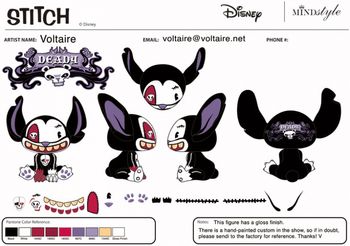 Design for Deady Stitch figure for Mindstyle
