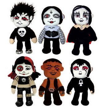 "Pocket Goths" plush toys for Toy Network (for games and amusements industry)
