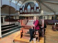 Jan Kraybill solo organ concert honoring Dick Clothier