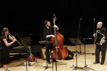 Meg York, Ben Cohen, and Petar Teodosijev at Broomfield Auditorium
