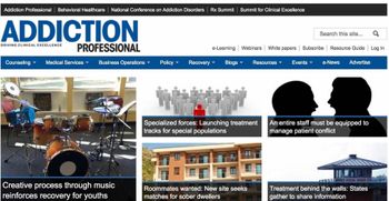 Music for Recovery at Daytop highlighted in Addiction Professional Magazine
