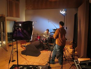 Behind the Music Filming Maxi Media Studios Dallas TX 2010

